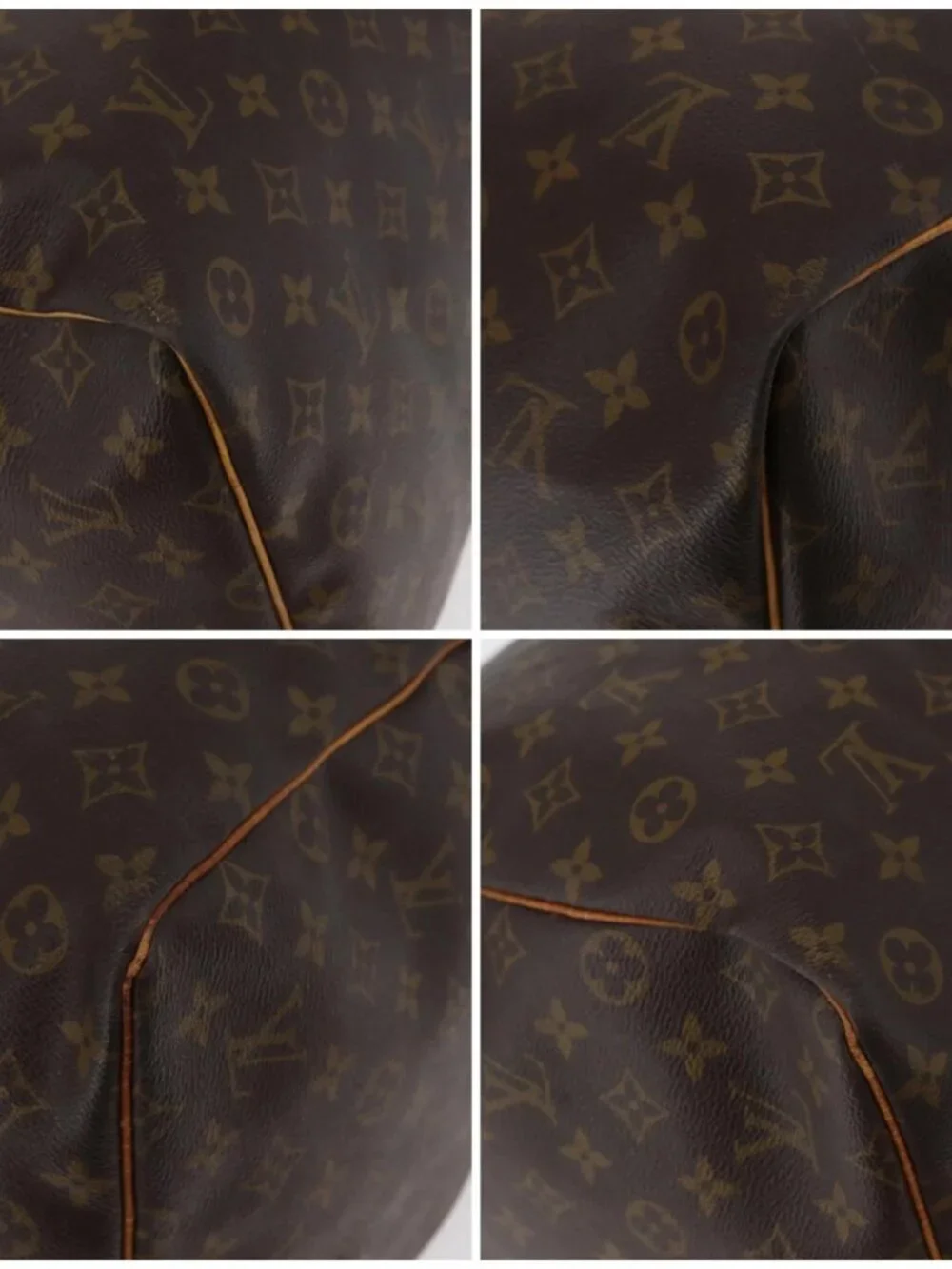 LOUIS VUITTON Monogram Keepall 60 Boston Bag M41422 LV Auth ka2464